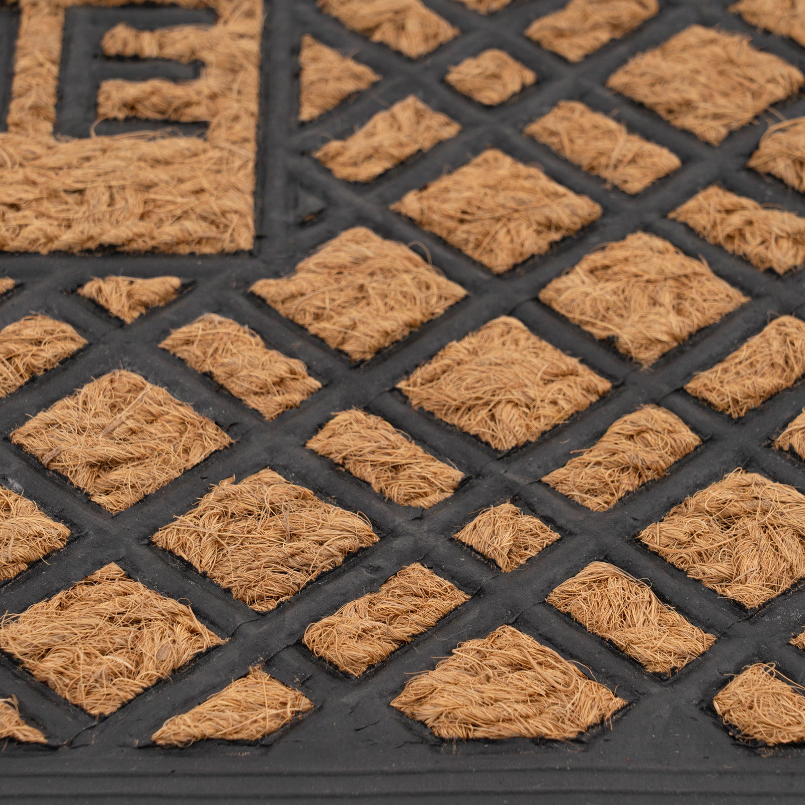 Welcome Coir Rubber Doormat