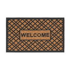 Welcome Coir Rubber Doormat