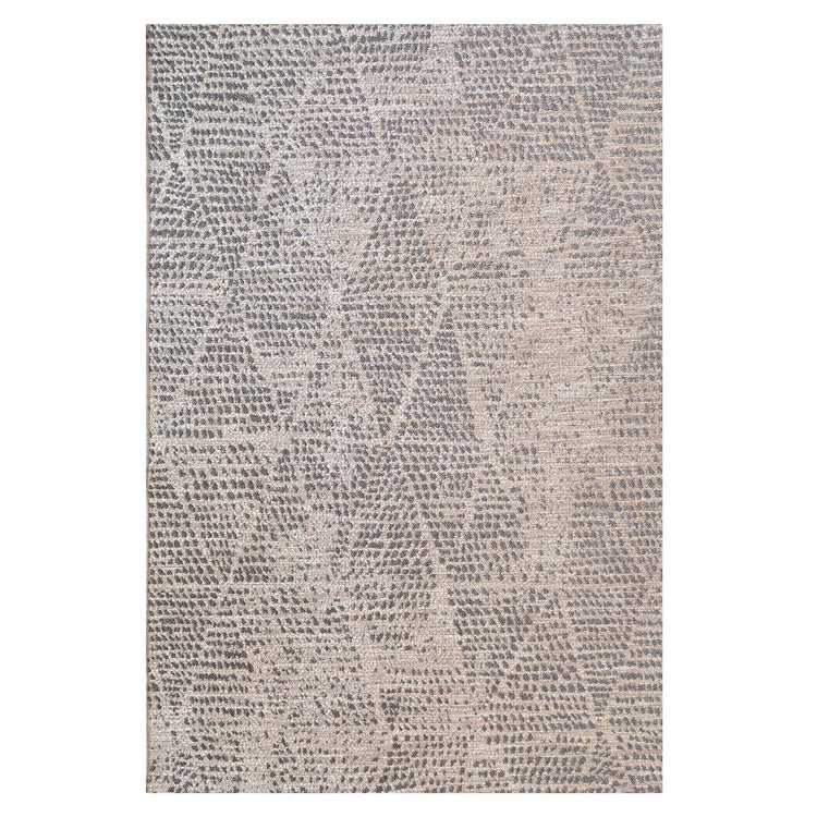 Diamond Grey Textured Flatweave Area Rug
