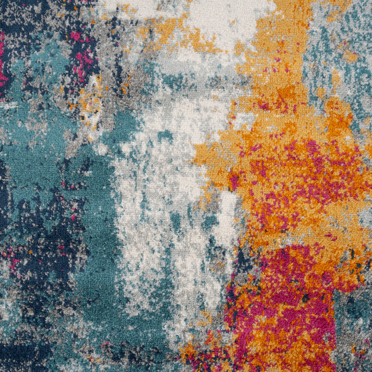 Funky Multicolour Area Rug - Thrive | Living Room Rugs | Kukoon Rugs Online