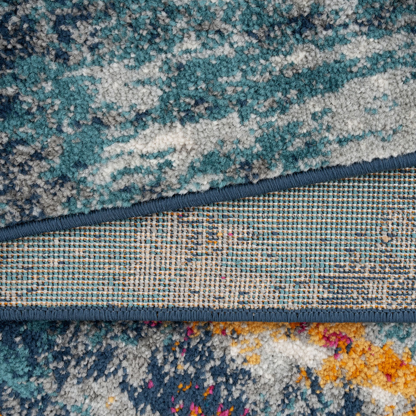 Funky Multicolour Area Rug - Thrive | Living Room Rugs | Kukoon Rugs Online