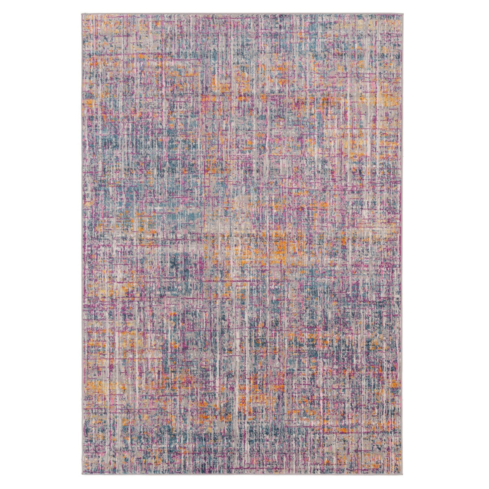Colourful Tweed Effect Rug - Viva