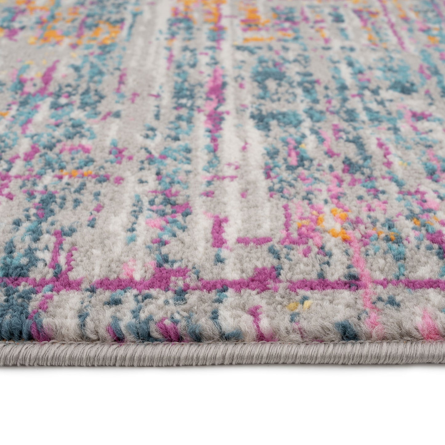Colourful Tweed Effect Rug - Viva | Living Room Rugs | Kukoon Rugs Online