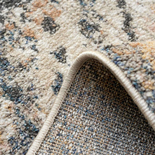 Soft Multicolour Concentric Diamond Area Rug