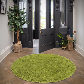 Fern Green Shaggy Rug