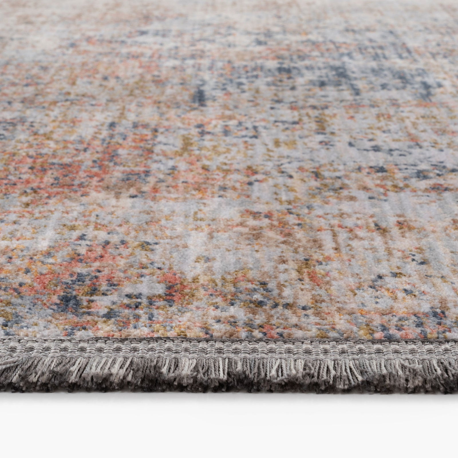 Subtle Rustic Abstract Runner - Amina