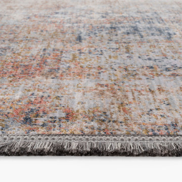 Subtle Rustic Abstract Runner - Amina