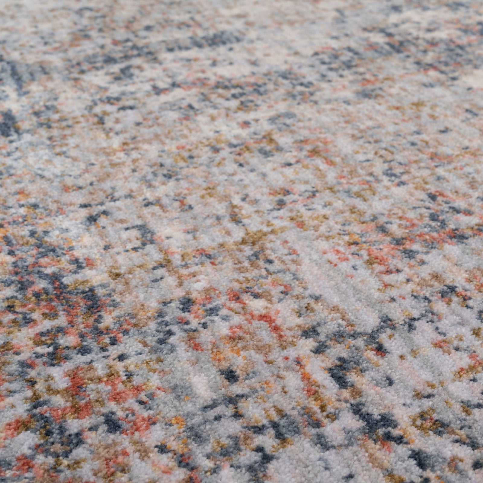 Subtle Rustic Abstract Runner - Amina