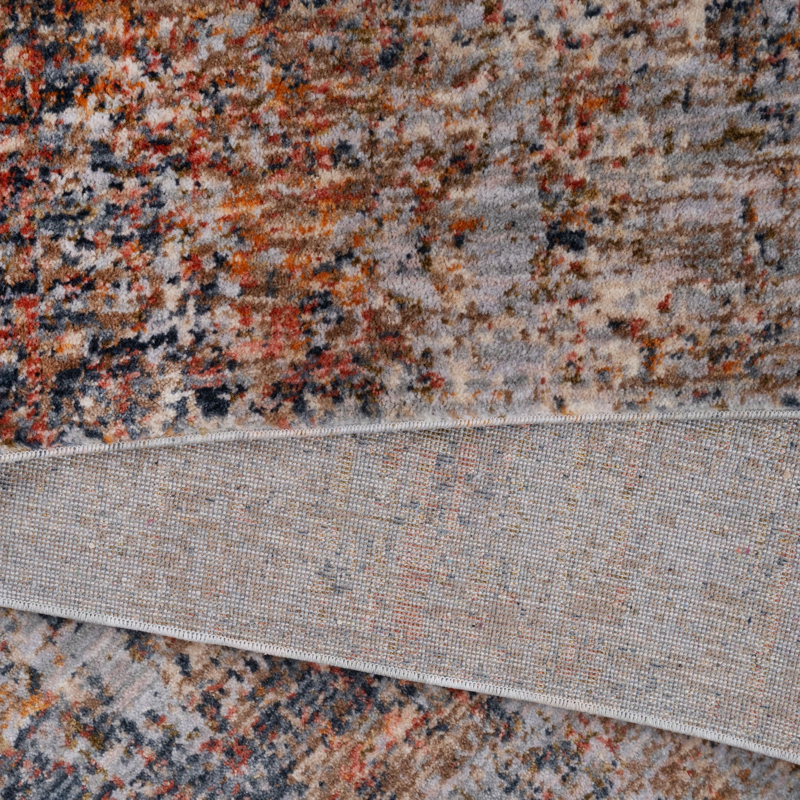 Subtle Rustic Abstract Runner - Amina