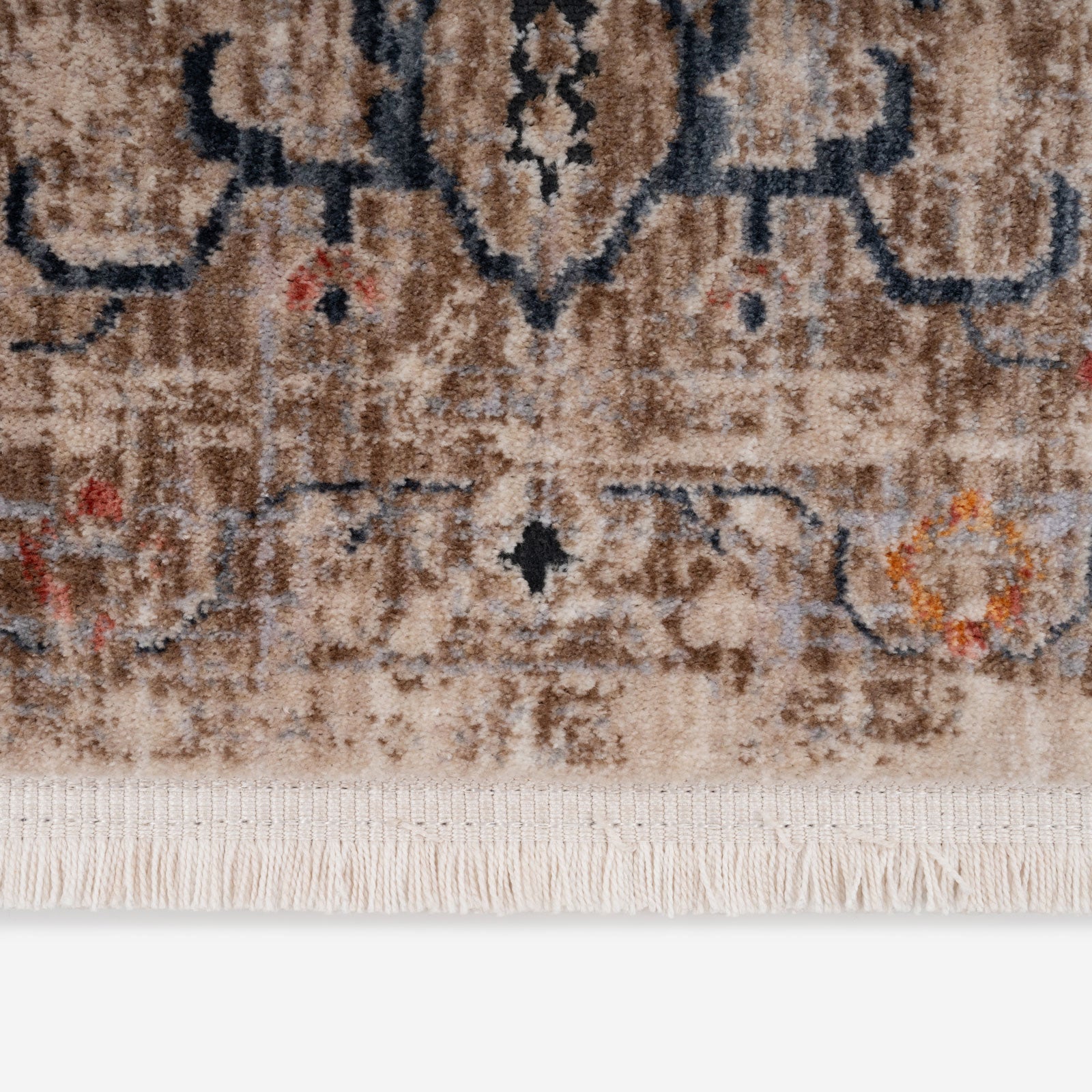 Blue Terra Medallion Runner Rug