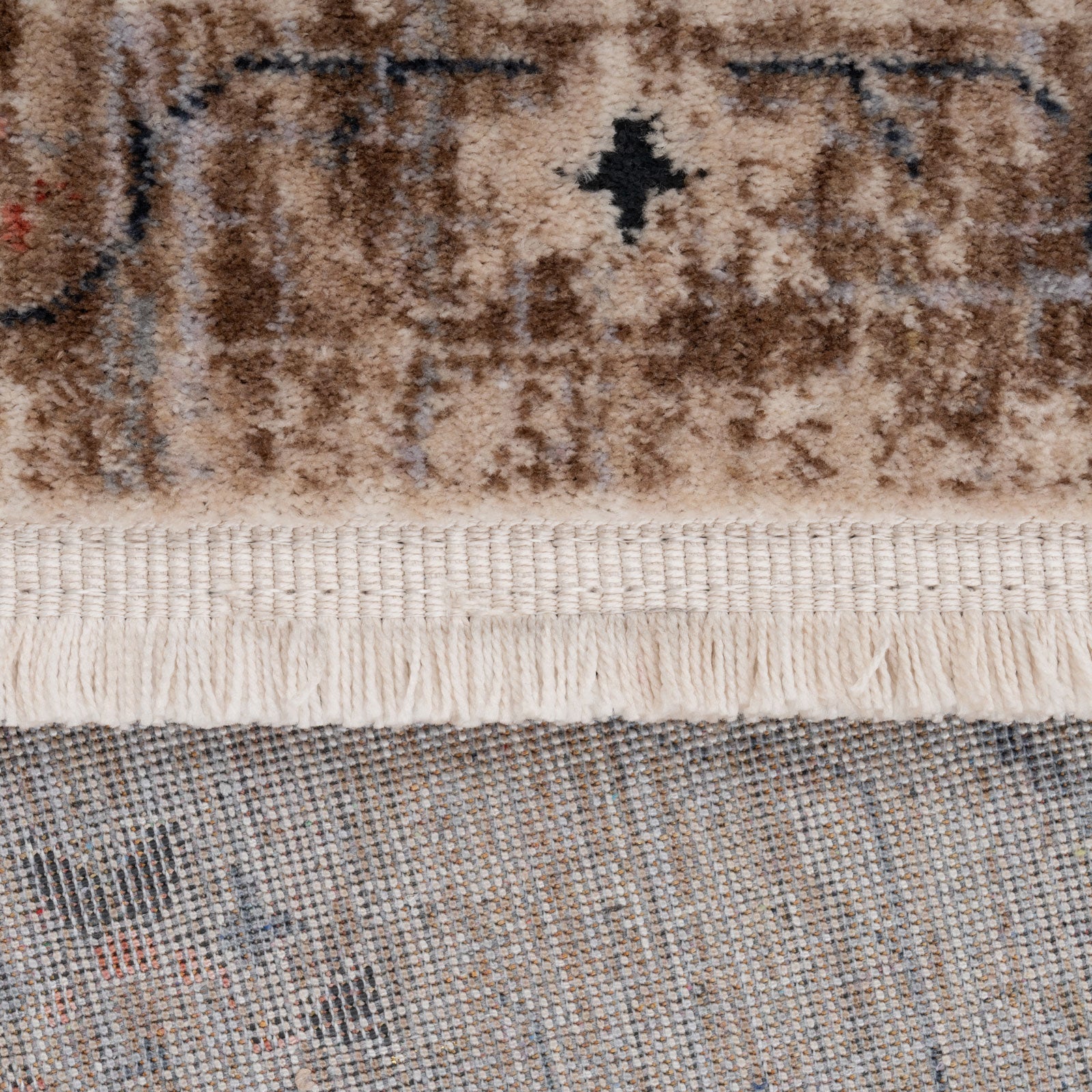 Blue Terra Medallion Runner Rug