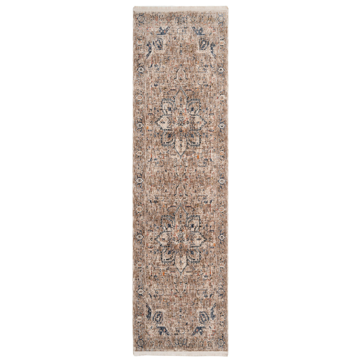 Blue Terra Medallion Area Rug - Neta
