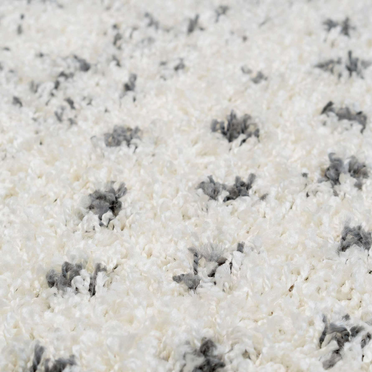 Cream Scandi Nordic Shaggy Rug