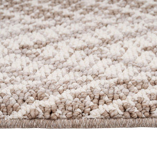Grey Herringbone Area Rug - Noa