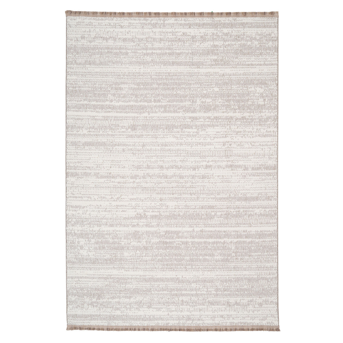 Beige Abstract Scandi Rug - Teva