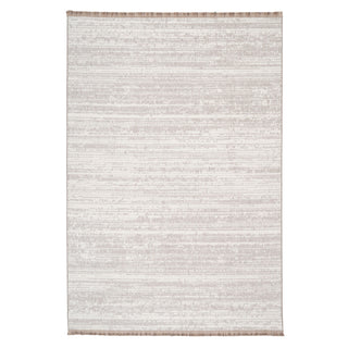Beige Abstract Scandi Rug - Teva