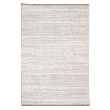 Beige Abstract Scandi Rug - Teva