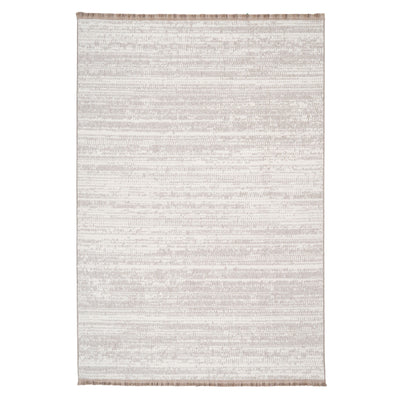 Beige Abstract Scandi Rug - Teva