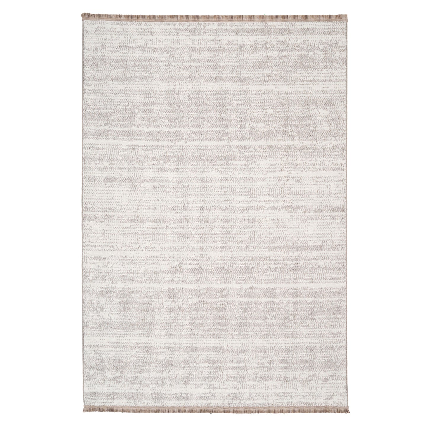 Beige Abstract Scandi Rug - Teva | Living Room Rugs | Kukoon Rugs Online