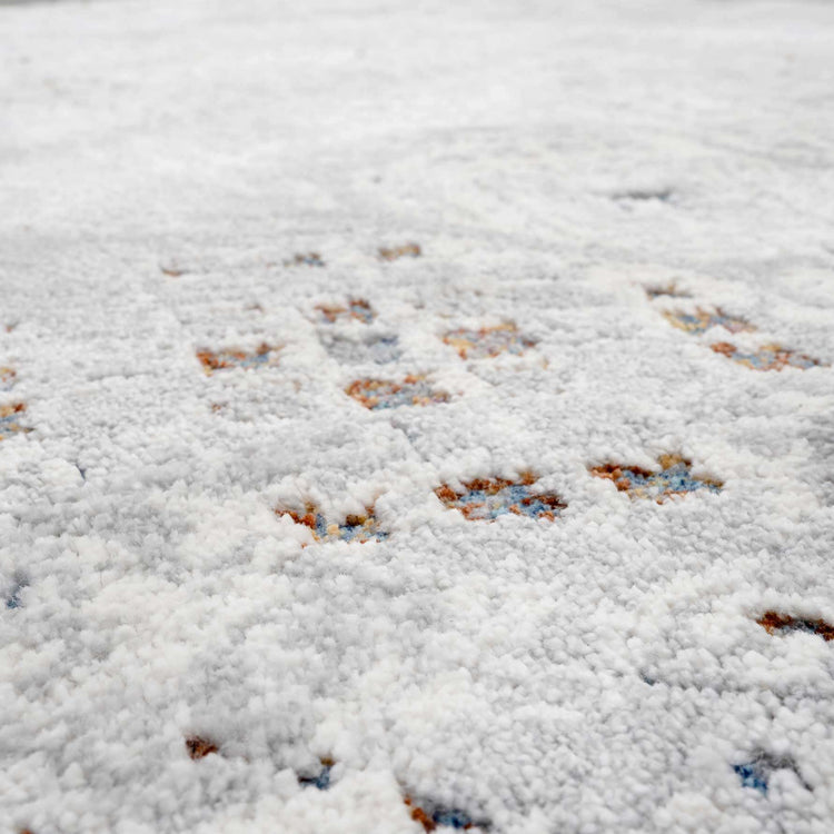 Vintage Grey Washed Effect Living Room Rug
