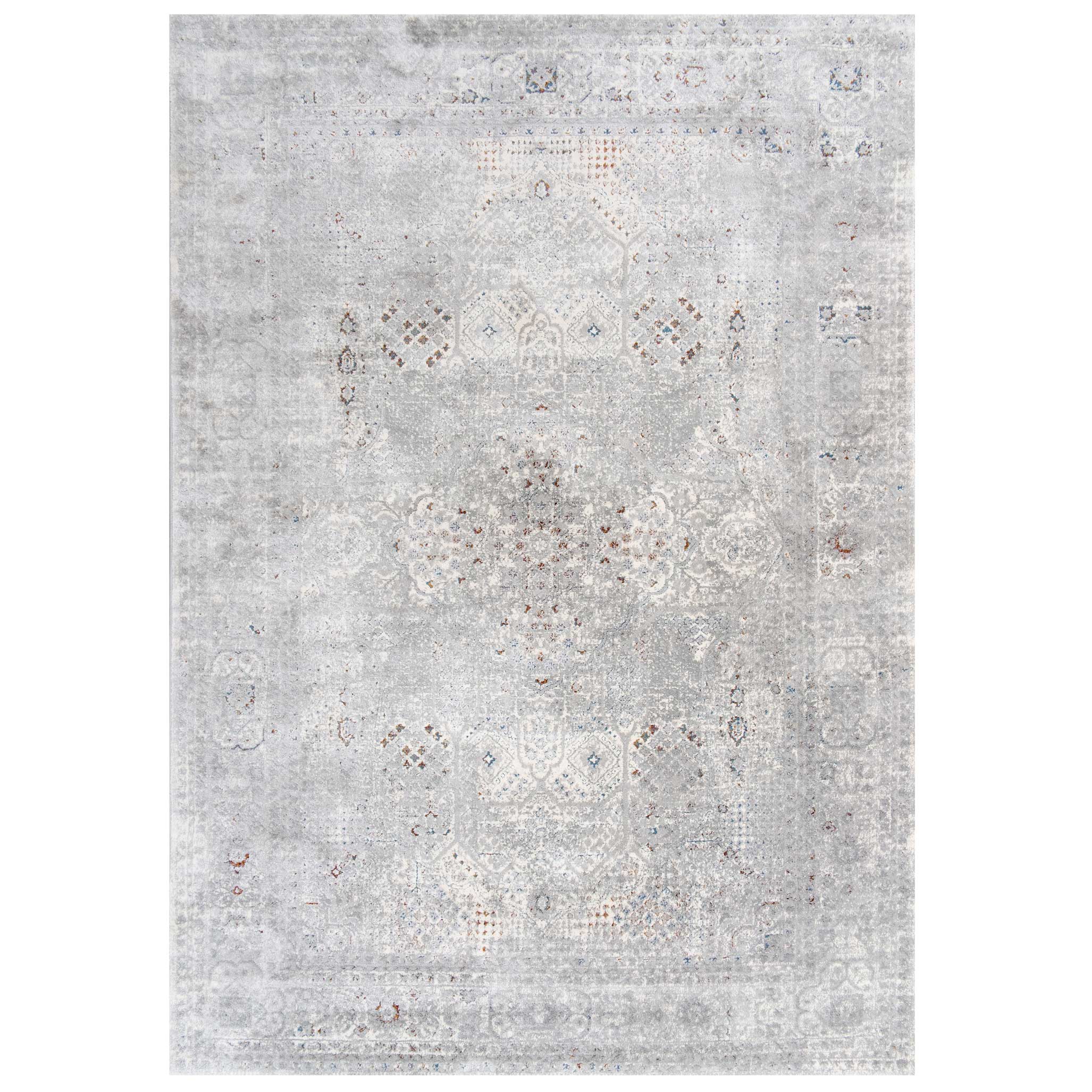 Vintage Grey Washed Effect Living Room Rug - Frank | Living Room Rugs ...