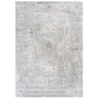Vintage Grey Washed Effect Living Room Rug
