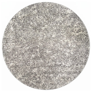 Silver Shaggy Rug for Living Room