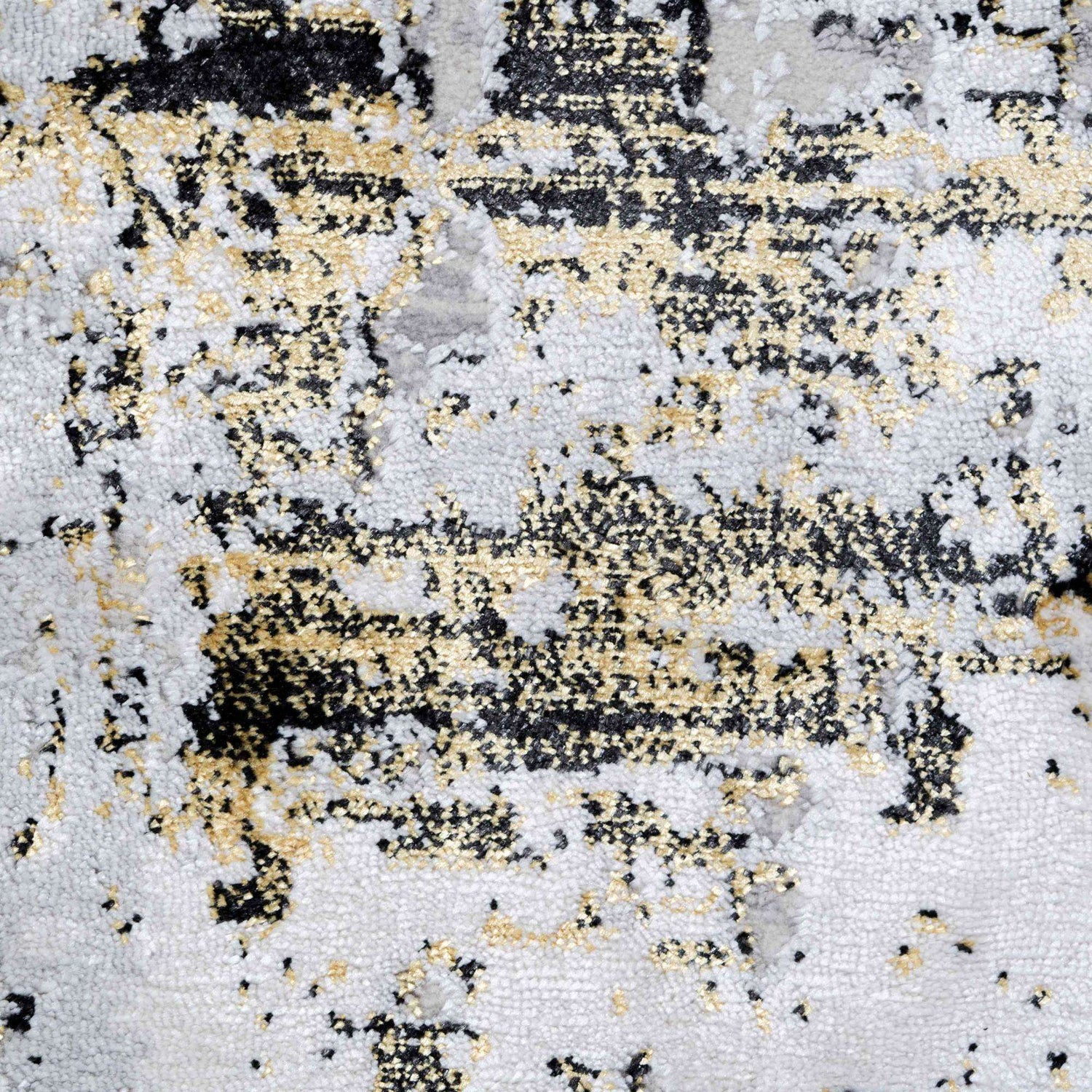 Modern Gold Abstract Distressed Living Room Rugs - Grace | Living Room ...