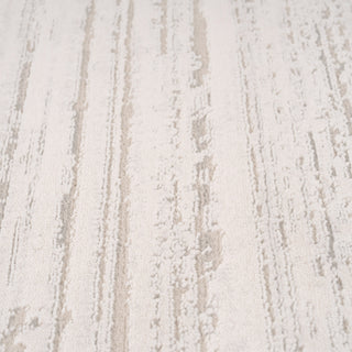 Distressed Greige Bordered Rug - Libby