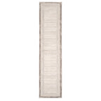 Distressed Abstract Beige Runner - Libby