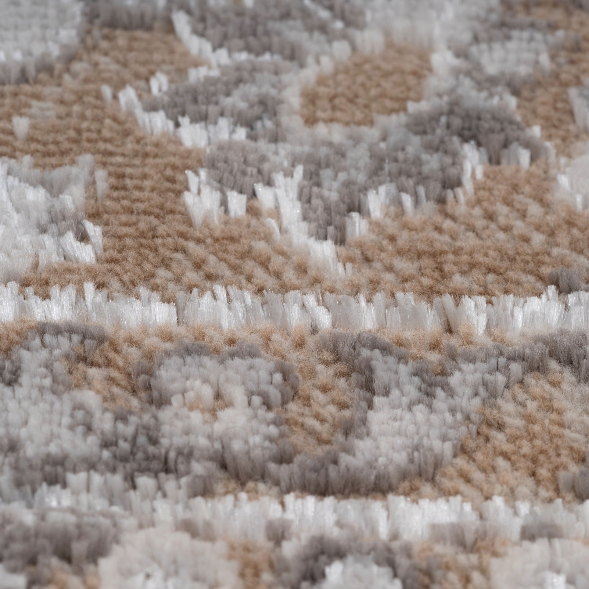 Traditional Distressed Beige Runner Rug