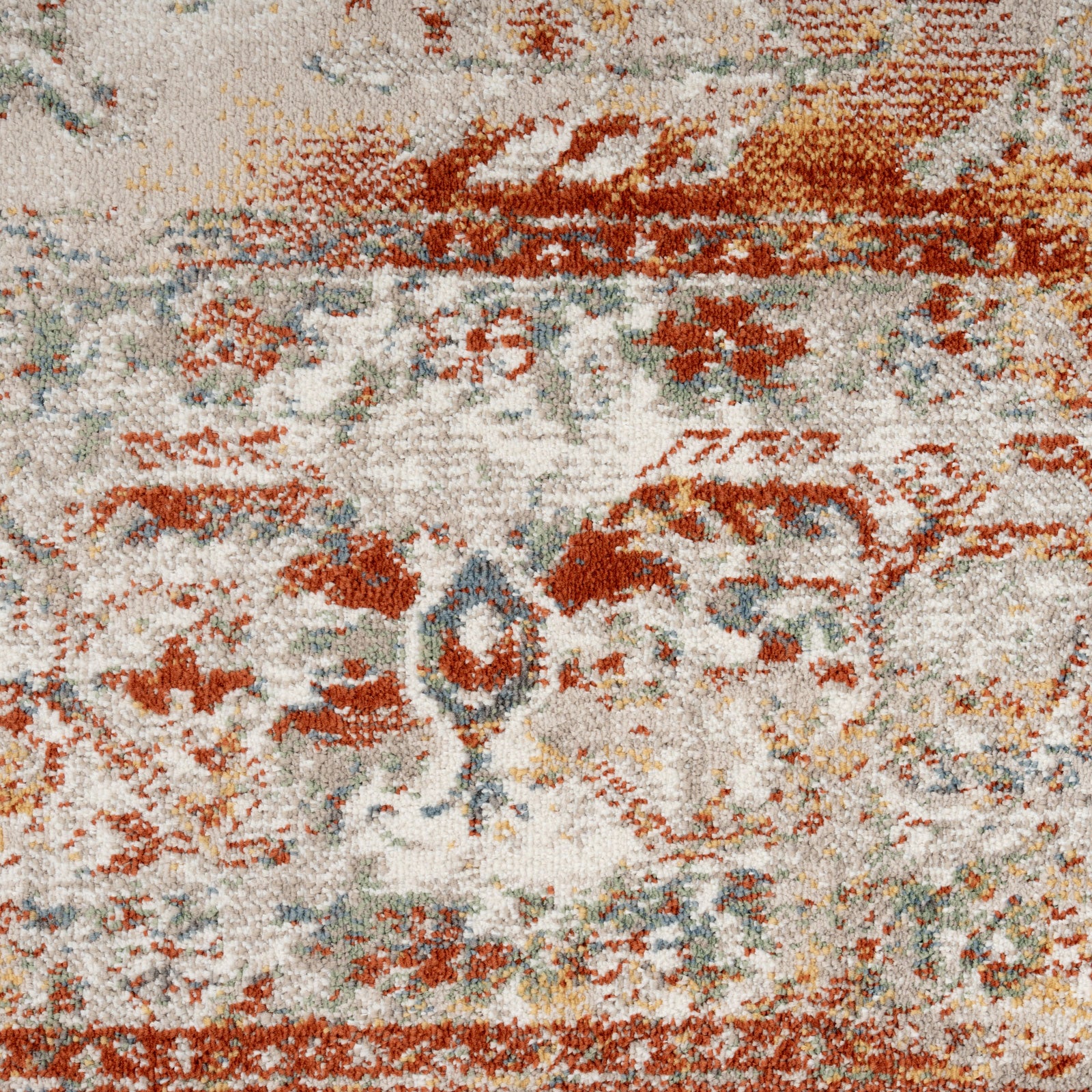 Rustic Colourful Boho Area Rug - Aiyana