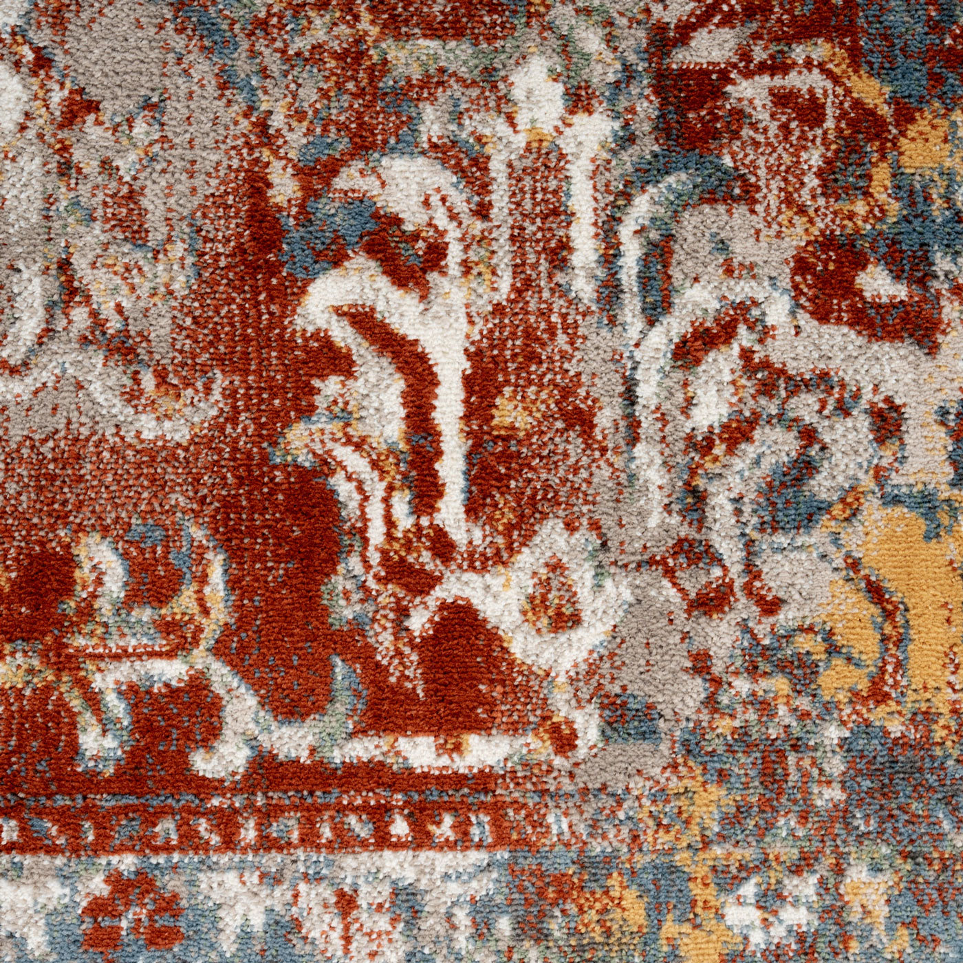 Rustic Colourful Boho Area Rug - Aiyana