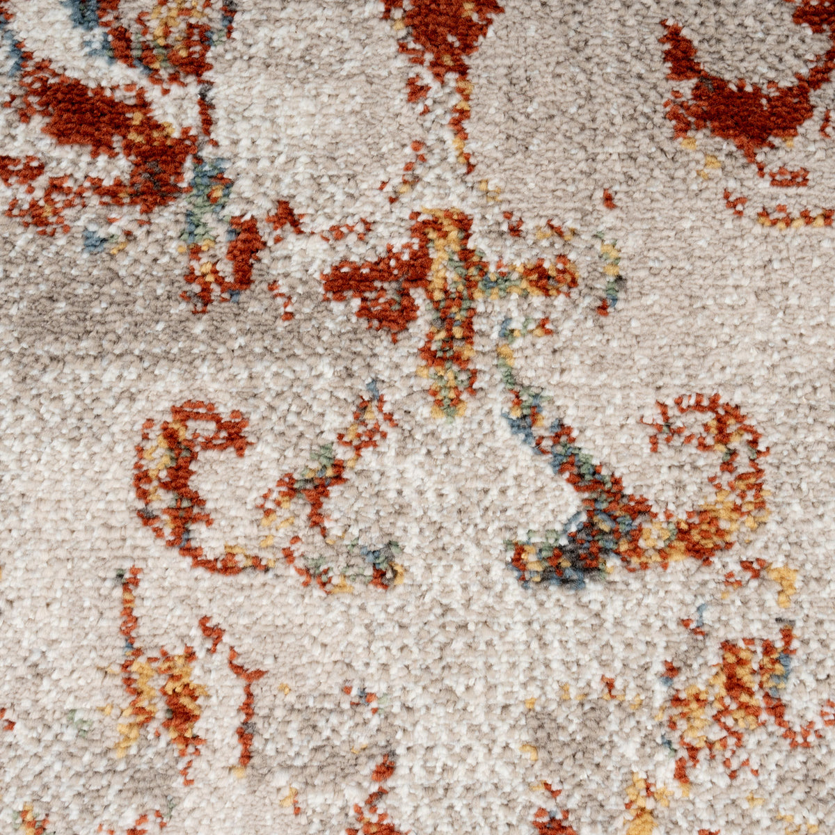 Rustic Colourful Boho Area Rug - Aiyana