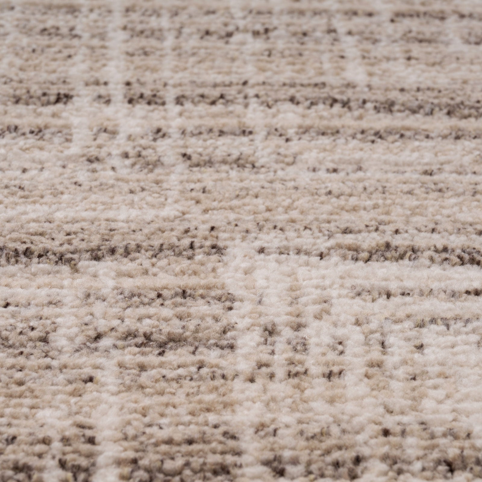 Subtle Beige Geometric Area Rug - Noah