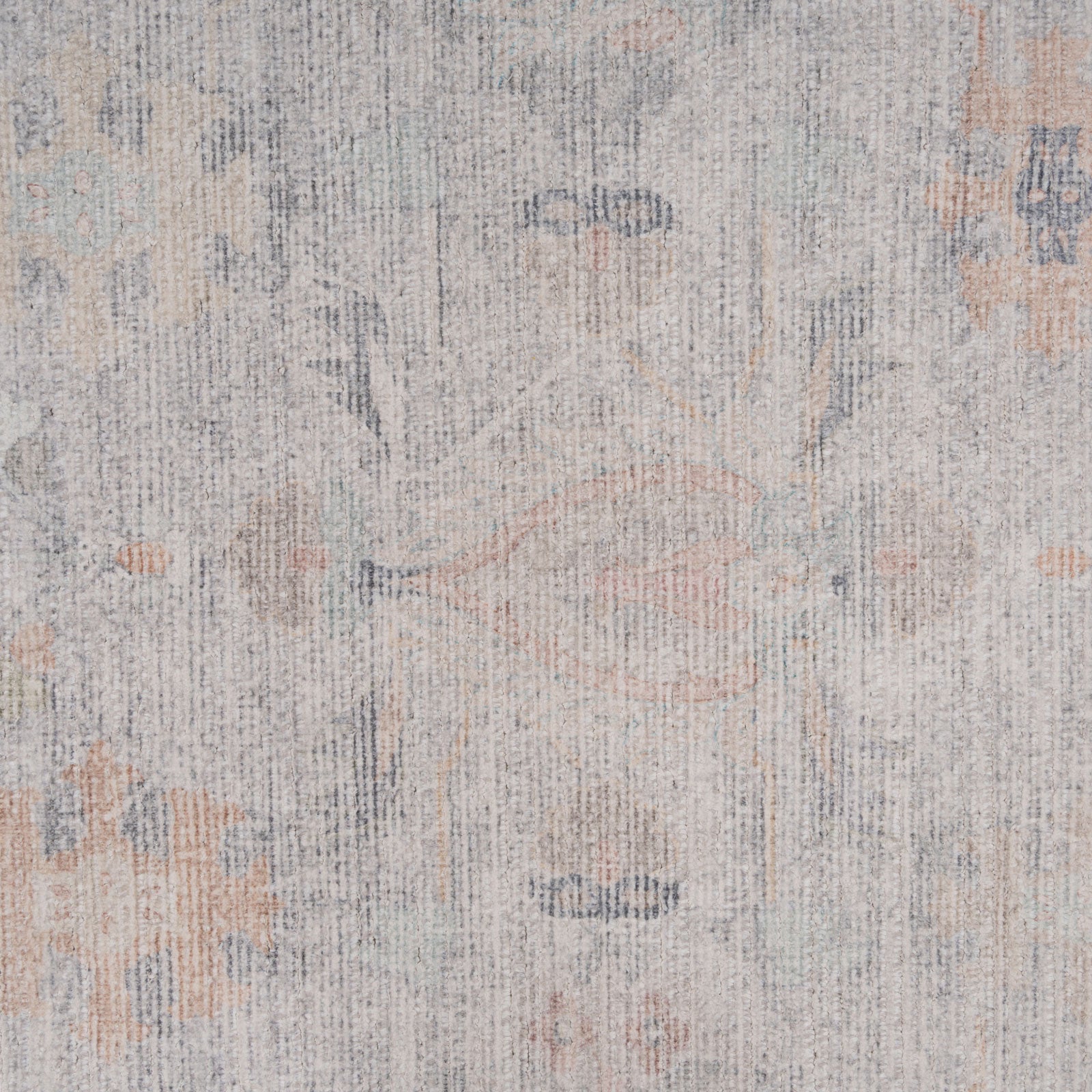 Vintage Multicolour Floral Rug - Audrey