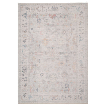 Vintage Multicolour Floral Rug - Audrey