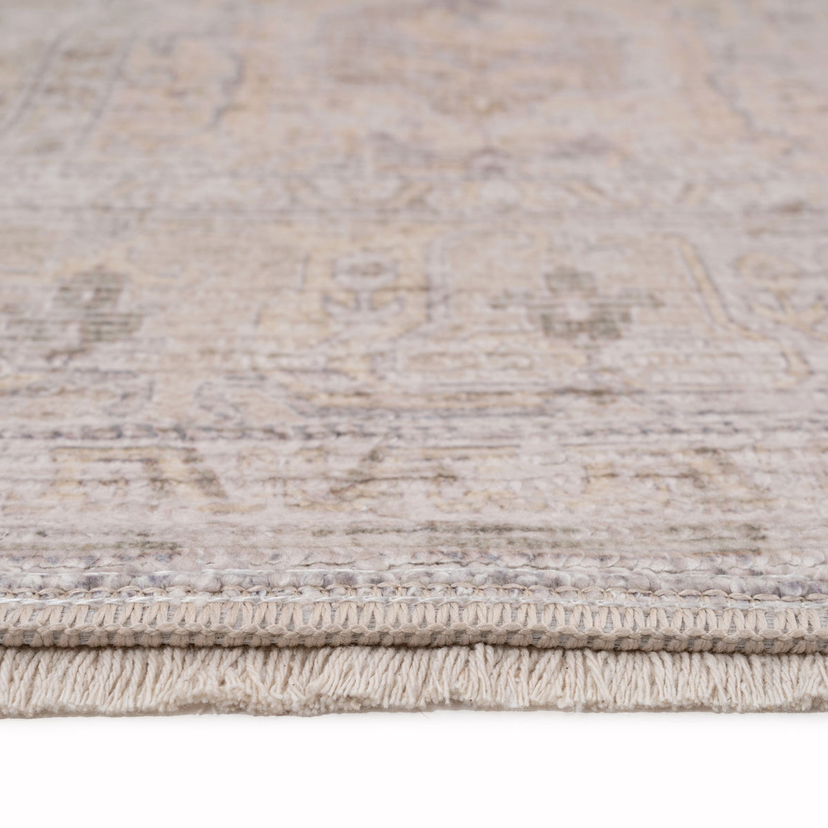 Distressed Yellow Regal Rug - Jade