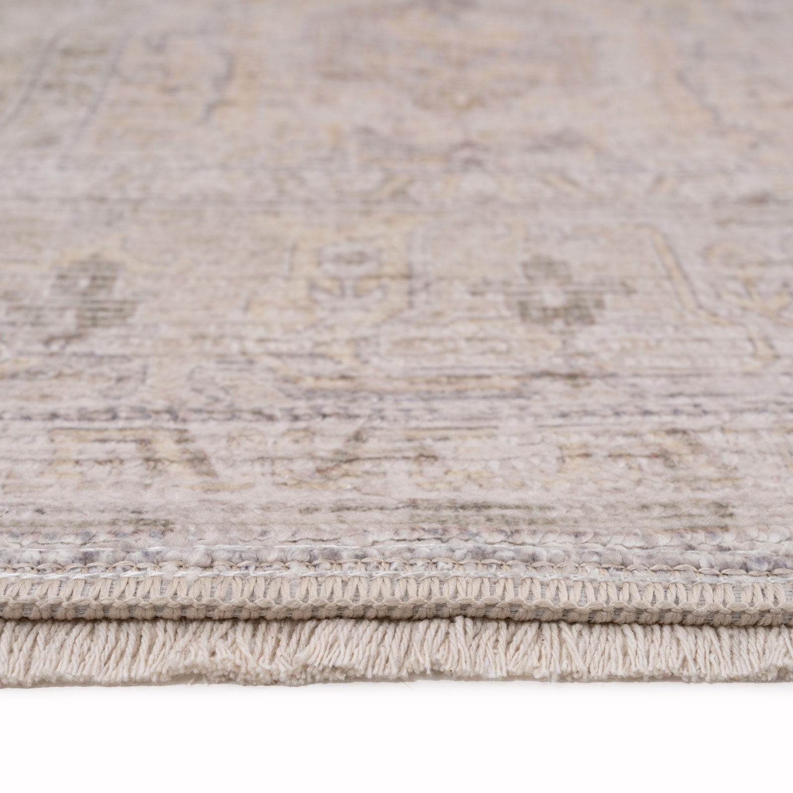 Distressed Yellow Regal Rug - Jade