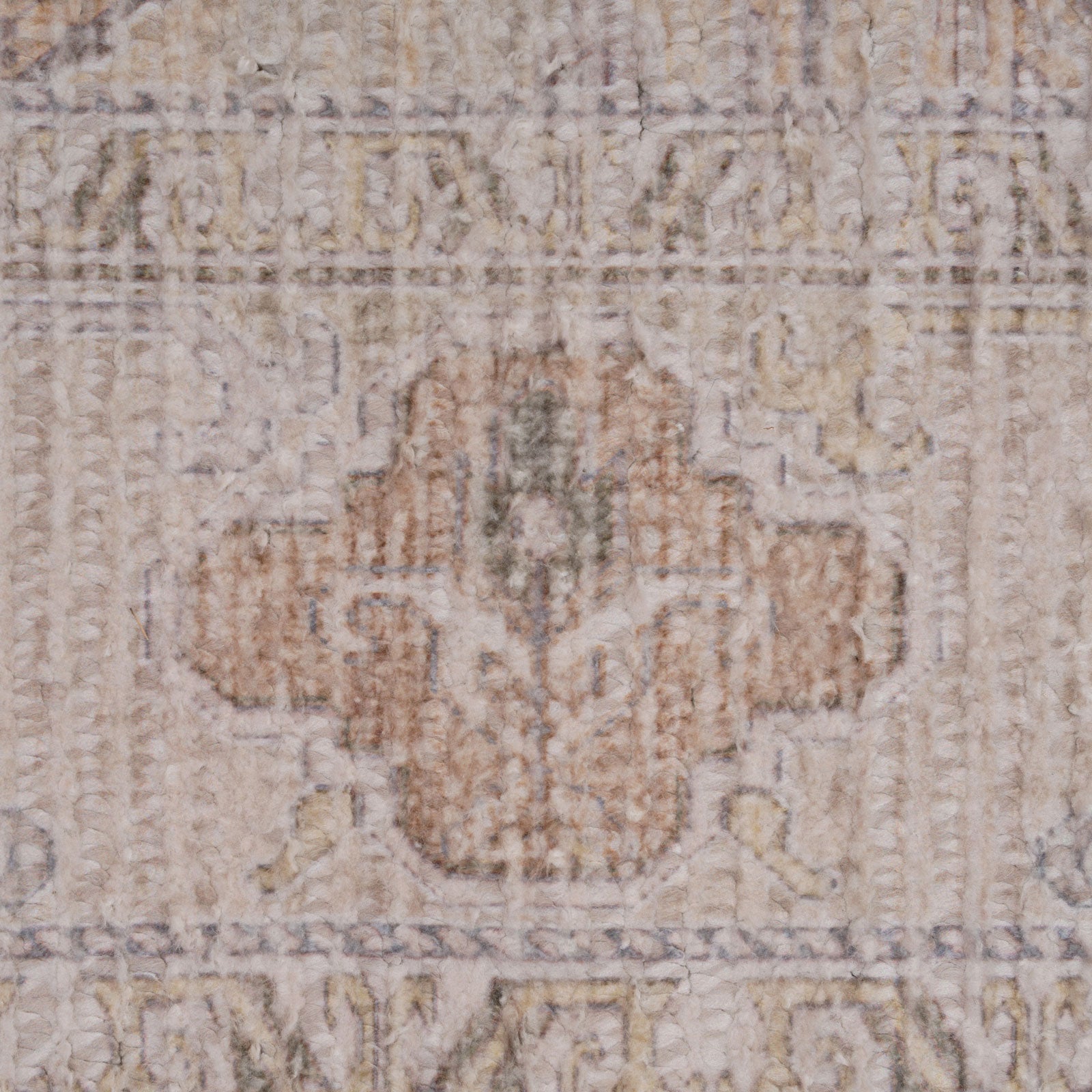 Distressed Yellow Regal Rug - Jade