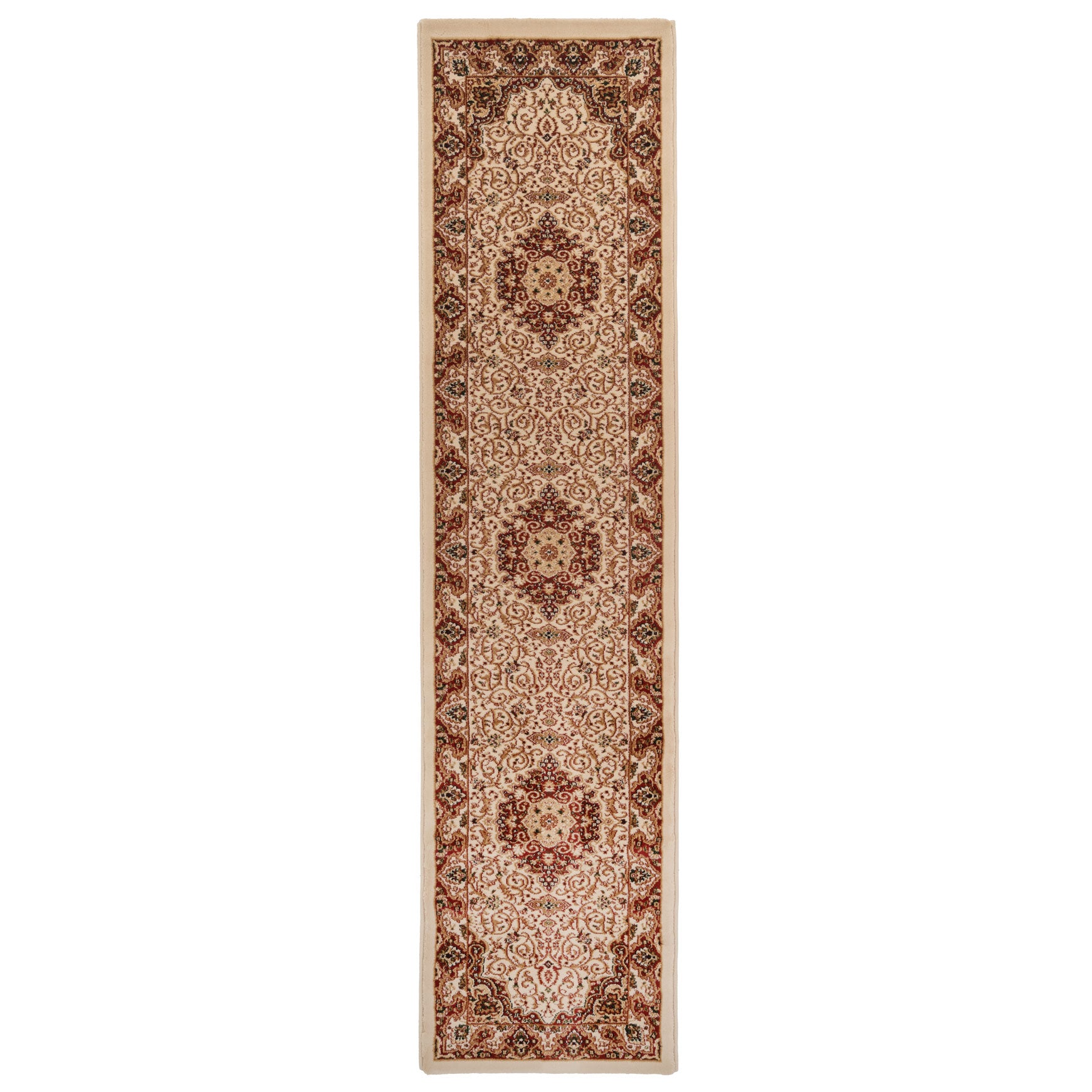 Traditional Regal Red Rug - Navan