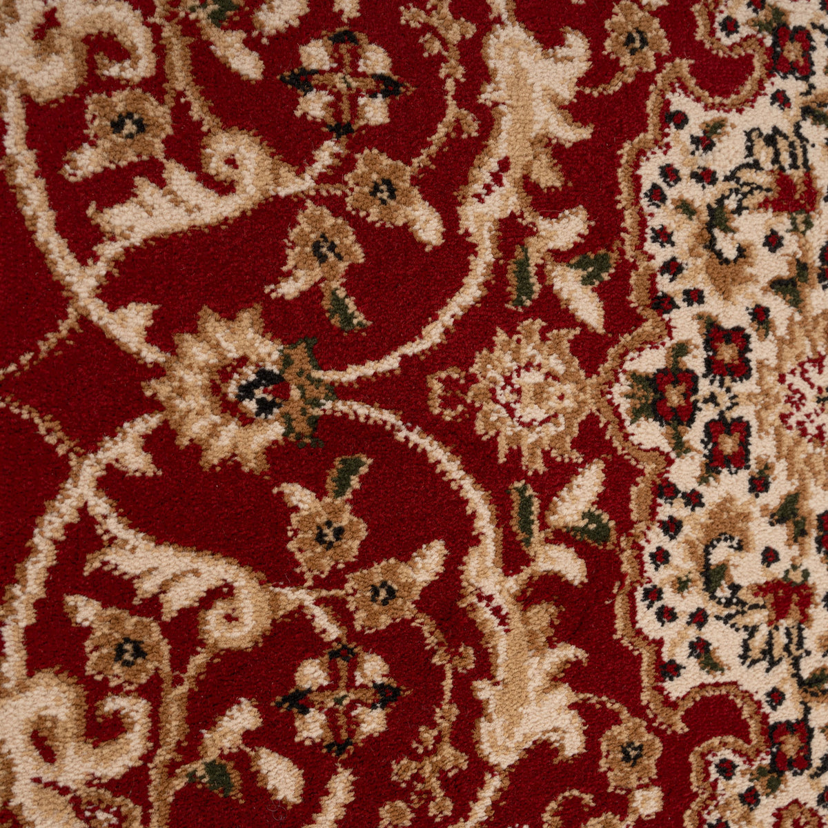 Classic Red Medallion Runner Rug - Sonam