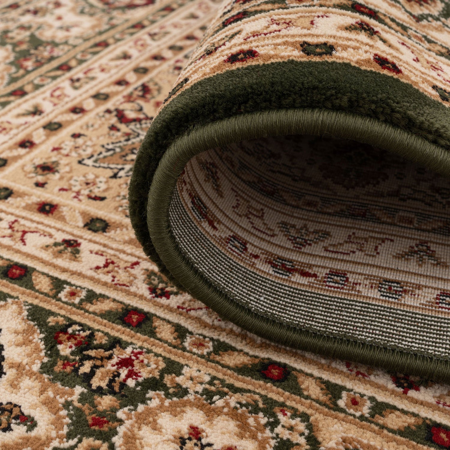 Classical Rich Green Rug - Sunil