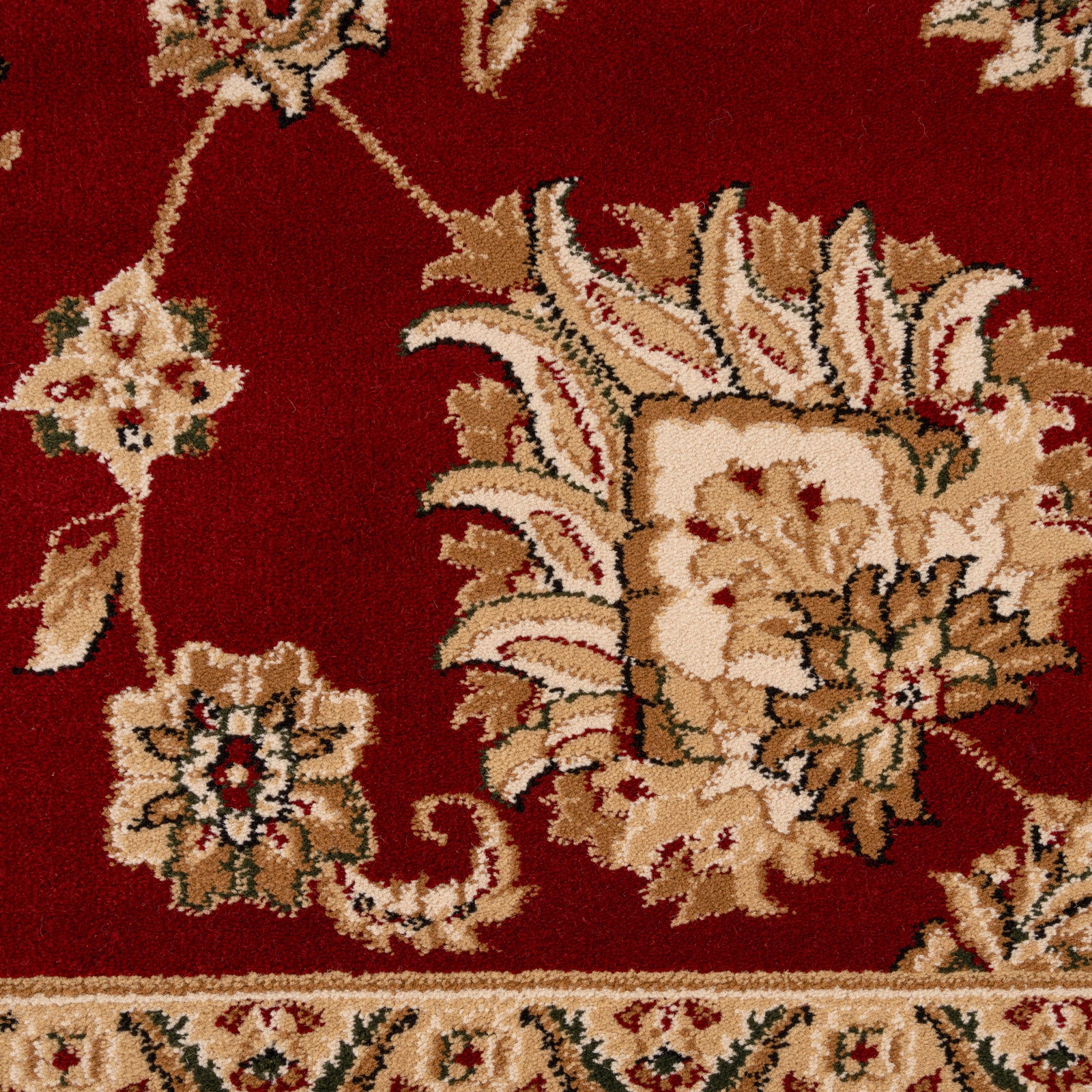 Classical Red Floral Rug - Tirta