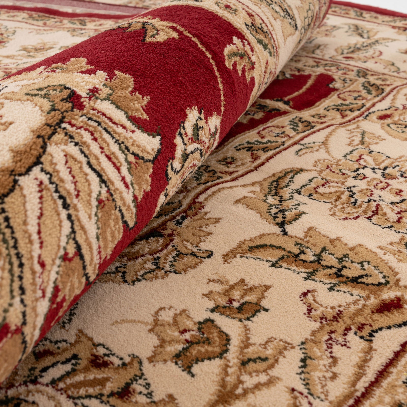 Classical Red Floral Rug - Tirta