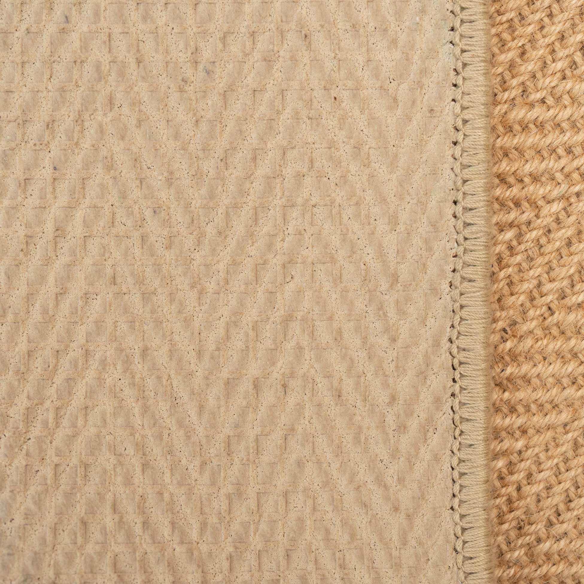 Light Jute Chevron Stair Carpet Runner