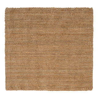 Rustic Jute Sisal Brown Natural Area Rugs - Boucle