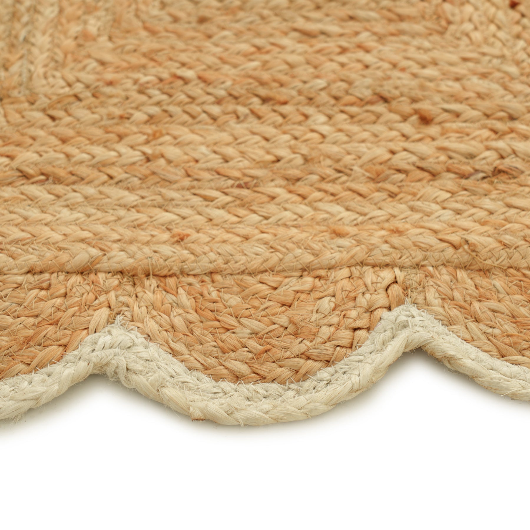 Jute Scalloped Doormat