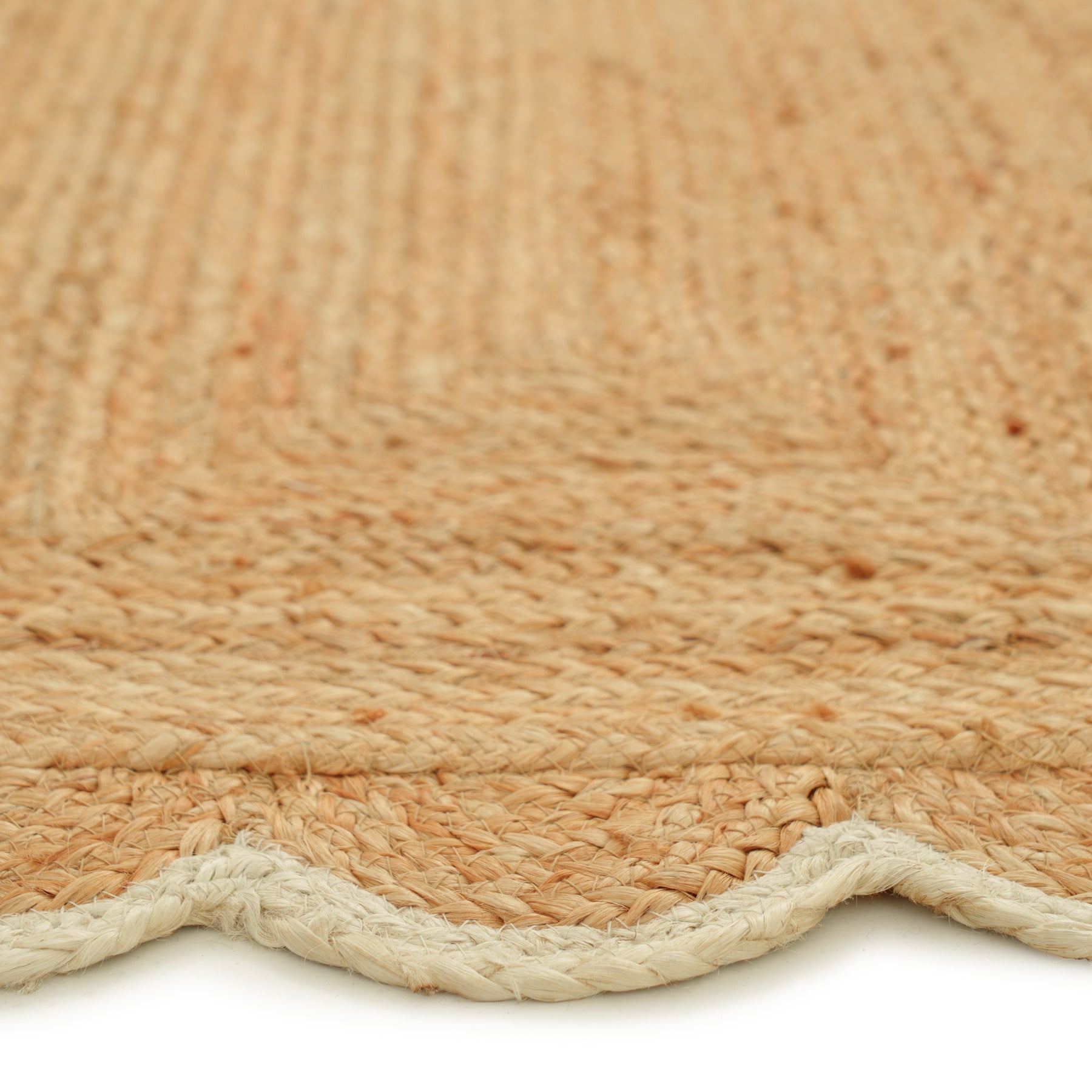 Jute Scalloped Doormat
