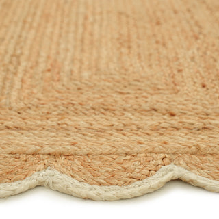 Jute Scalloped Doormat